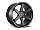 Niche Altair Gloss Black with Matte Black Lip 6-Lug Wheel; 22x10; 30mm Offset (15-20 F-150)