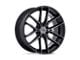 Niche Prodigy 6 Gloss Black with Dark Tinted Clear 6-Lug Wheel; 22x9.5; 25mm Offset (15-20 F-150)