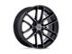 Niche Prodigy 6 Gloss Black with Dark Tinted Clear 6-Lug Wheel; 24x10; 25mm Offset (15-20 F-150)