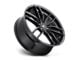 Niche Vosso Gloss Black 6-Lug Wheel; 24x9.5; 30mm Offset (15-20 F-150)