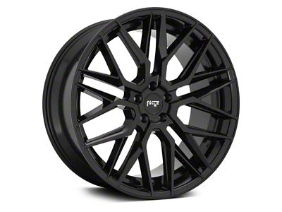 Niche Gamma Gloss Black 6-Lug Wheel; 22x9.5; 25mm Offset (15-20 Tahoe)