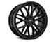 Niche Gamma Gloss Black 6-Lug Wheel; 24x10; 25mm Offset (15-20 Tahoe)