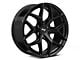 Niche Vice SUV Gloss Black 6-Lug Wheel; 22x9.5; 30mm Offset (15-20 Tahoe)