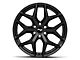 Niche Vice SUV Gloss Black 6-Lug Wheel; 22x9.5; 30mm Offset (15-20 Tahoe)