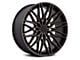 Niche Calabria 6 Matte Black Machined Dark Tint 6-Lug Wheel; 20x9.5; 30mm Offset (2024 Ranger)