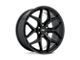 Niche Vice SUV Gloss Black 6-Lug Wheel; 22x9.5; 30mm Offset (15-22 Canyon)