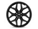 Niche Vice SUV Gloss Black 6-Lug Wheel; 22x9.5; 30mm Offset (15-22 Canyon)