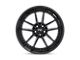 Niche DFS Gloss Black 5-Lug Wheel; 18x8; 30mm Offset (87-90 Dakota)