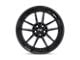 Niche DFS Gloss Black 5-Lug Wheel; 18x8; 40mm Offset (87-90 Dakota)