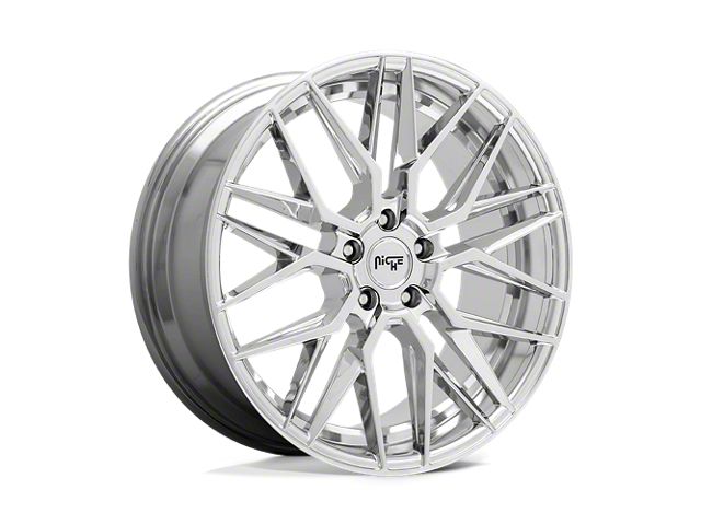 Niche Gamma Chrome 5-Lug Wheel; 18x8; 40mm Offset (87-90 Dakota)