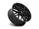 Niche Gamma Gloss Black 5-Lug Wheel; 18x8; 40mm Offset (87-90 Dakota)