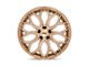 Niche Mazzanti Bronze Brushed 5-Lug Wheel; 19x8.5; 35mm Offset (87-90 Dakota)
