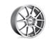 Niche Messina Gloss Silver 5-Lug Wheel; 18x8; 40mm Offset (87-90 Dakota)