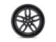 Niche Methos Gloss Black with Matte Black 5-Lug Wheel; 19x8.5; 35mm Offset (87-90 Dakota)