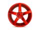 Niche Milan Candy Red 5-Lug Wheel; 20x10; 40mm Offset (87-90 Dakota)