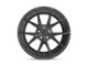 Niche Misano Matte Black 5-Lug Wheel; 17x8; 40mm Offset (87-90 Dakota)