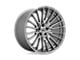 Niche Premio Platinum Brushed 5-Lug Wheel; 19x8.5; 35mm Offset (87-90 Dakota)