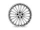 Niche Premio Platinum Brushed 5-Lug Wheel; 19x8.5; 35mm Offset (87-90 Dakota)