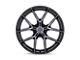 Niche Prodigy 5 Gloss Black with Dark Tinted Clear 5-Lug Wheel; 18x8.5; 35mm Offset (87-90 Dakota)