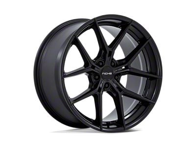 Niche Prodigy 5 Matte Black 5-Lug Wheel; 20x9.5; 35mm Offset (87-90 Dakota)