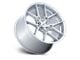 Niche Prodigy 5 Silver with Machined Face 5-Lug Wheel; 18x8.5; 35mm Offset (87-90 Dakota)