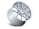 Niche Prodigy 5 Silver with Machined Face 5-Lug Wheel; 19x9.5; 40mm Offset (87-90 Dakota)