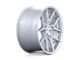 Niche Prodigy 5 Silver with Machined Face 5-Lug Wheel; 19x9.5; 40mm Offset (87-90 Dakota)