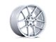 Niche Prodigy 5 Silver with Machined Face 5-Lug Wheel; 20x9; 35mm Offset (87-90 Dakota)