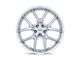 Niche Prodigy 5 Silver with Machined Face 5-Lug Wheel; 20x9; 35mm Offset (87-90 Dakota)