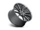 Niche Rainier Matte Anthracite 5-Lug Wheel; 18x8; 25mm Offset (87-90 Dakota)