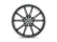 Niche Rainier Matte Anthracite 5-Lug Wheel; 19x9.5; 35mm Offset (87-90 Dakota)