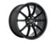 Niche Rainier Matte Black 5-Lug Wheel; 18x8; 25mm Offset (87-90 Dakota)