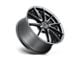 Niche Sector Gloss Anthracite 5-Lug Wheel; 20x10.5; 40mm Offset (87-90 Dakota)