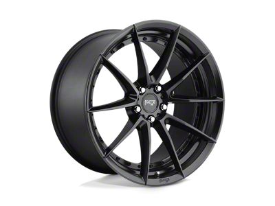 Niche Sector Matte Black 5-Lug Wheel; 19x9.5; 35mm Offset (87-90 Dakota)