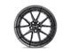 Niche Sector Matte Black 5-Lug Wheel; 19x9.5; 35mm Offset (87-90 Dakota)