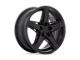 Niche Teramo Matte Black 5-Lug Wheel; 18x8; 40mm Offset (87-90 Dakota)