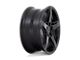 Niche Teramo Matte Black 5-Lug Wheel; 18x8; 40mm Offset (87-90 Dakota)