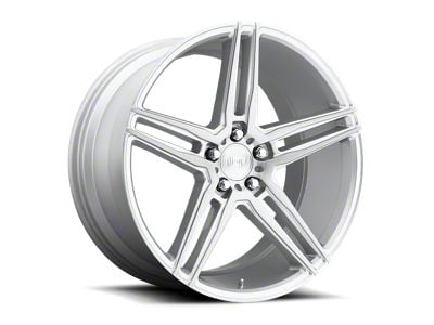 Niche Turin Gloss Silver Machined 5-Lug Wheel; 18x8; 40mm Offset (87-90 Dakota)