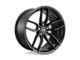 Niche Vosso Matte Black 5-Lug Wheel; 17x8; 40mm Offset (87-90 Dakota)