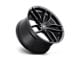 Niche Vosso Matte Black 5-Lug Wheel; 20x11; 35mm Offset (87-90 Dakota)