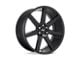 Niche Future Gloss Black 6-Lug Wheel; 24x10; 30mm Offset (21-24 F-150)