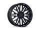 Niche Gamma Gloss Black 6-Lug Wheel; 24x10; 30mm Offset (21-24 F-150)