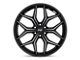 Niche Vice SUV Gloss Black Milled 6-Lug Wheel; 24x10; 30mm Offset (21-24 F-150)