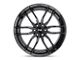 Niche Vosso Gloss Black 6-Lug Wheel; 24x9.5; 30mm Offset (21-24 F-150)