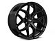 Niche Vice SUV Gloss Black 6-Lug Wheel; 24x10; 30mm Offset (19-23 Ranger)