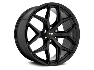 Niche Vice SUV Gloss Black 6-Lug Wheel; 20x9; 30mm Offset (19-24 Sierra 1500)
