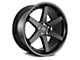 Niche Altair Gloss Black with Matte Black Lip 6-Lug Wheel; 22x10; 25mm Offset (19-25 Silverado 1500)