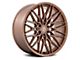 Niche Calabria 6 Platinum Bronze 6-Lug Wheel; 22x9.5; 19mm Offset (19-24 Silverado 1500)