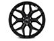 Niche Vice SUV Gloss Black 6-Lug Wheel; 22x9.5; 30mm Offset (21-24 Yukon)