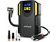 Portable Air Compressor with Digital Pressure Gauge and Auto Shut Off; 150 PSI